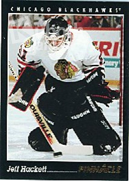 NHL 1993 / 94 Pinnacle - No 373 - Jeff Hackett