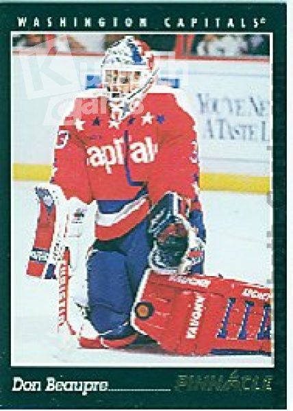 NHL 1993 / 94 Pinnacle - No 292 - Don Beaupre