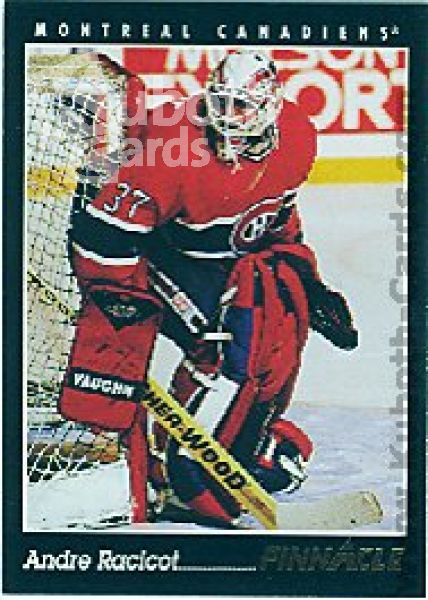 NHL 1993/94 Pinnacle - No. 332 - Andre Racicot