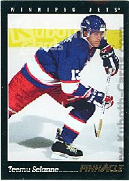 NHL 1993 / 94 Pinnacle - No 4 - Teemu Selanne