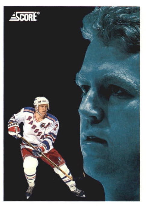 NHL 1992 / 93 Score - No 491 - Brian Leetch