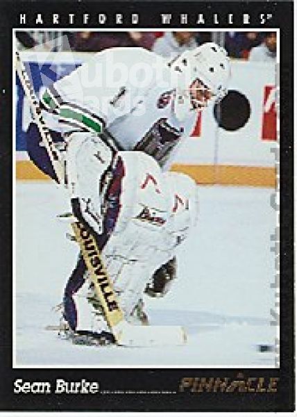 NHL 1993 / 94 Pinnacle Canadian - No 31 - Sean Burke