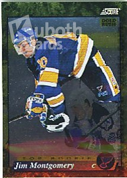 NHL 1993/94 Score Gold Rush - No 621 - Jim Montgomery