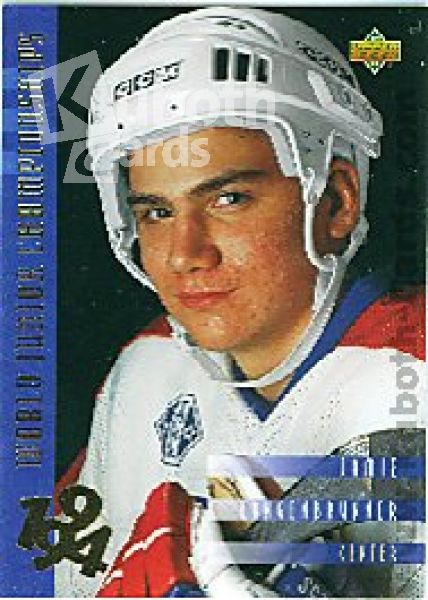 NHL 1993 / 94 Upper Deck - No 566 - Jamie Langenbrunner