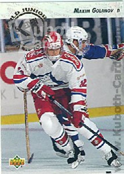 NHL 1993/94 Upper Deck - No. 273 - Maxim Golanov