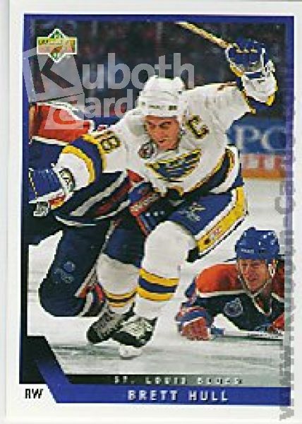 NHL 1993/94 Upper Deck - No 160 - Brett Hull