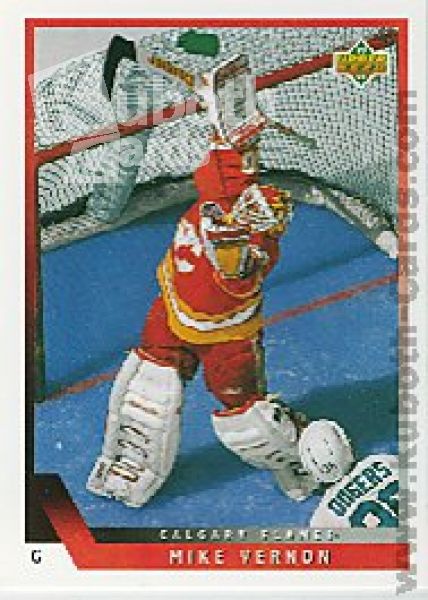 NHL 1993/94 Upper Deck - No. 177 - Mike Vernon