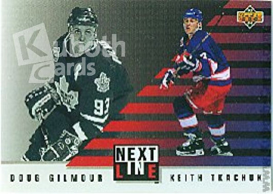 NHL 1993 / 94 Upper Deck Next in Line - No NL5 - Doug Gilmour