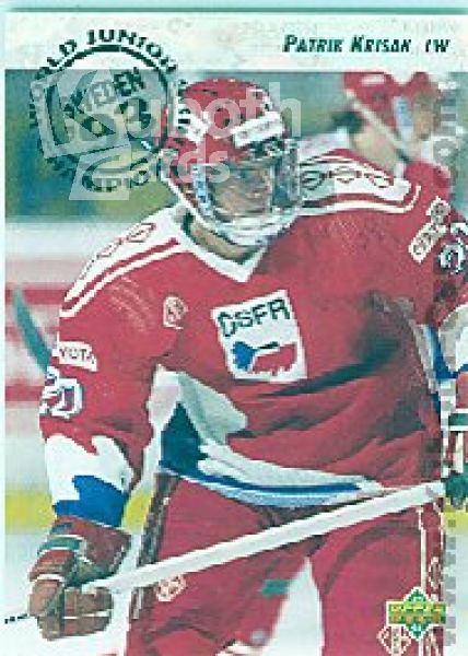 NHL 1993 / 94 Upper Deck - No 266 - Patrik Krisak