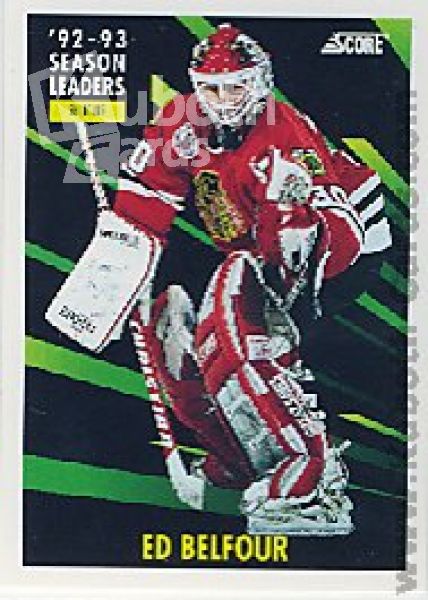 NHL 1993 / 94 Score Canadian - No 485 - Ed Belfour