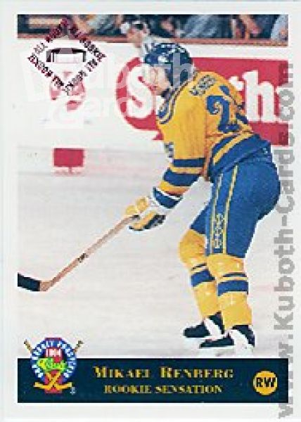 NHL 1994 Classic Pro Prospects - No. 33 - Mikael Renberg