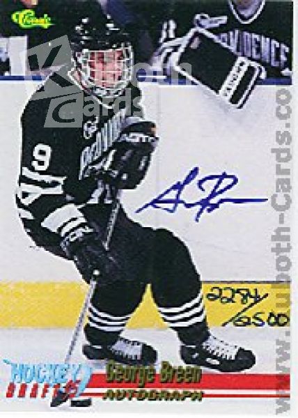 NHL 1995 Classic Draft Autographs - No 1 - George Breen