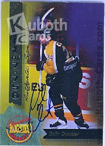 NHL 1995 Signature Rookies Signatures - No 4 - Colin Cloutier