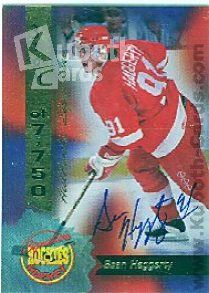 NHL 1995 Signature Rookies Signatures - No 51 - Sean Haggerty