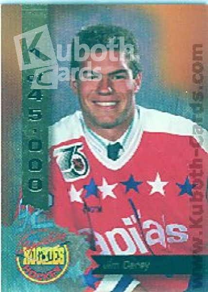 NHL 1995 Signature Rookies - No 44 - Jim Carey