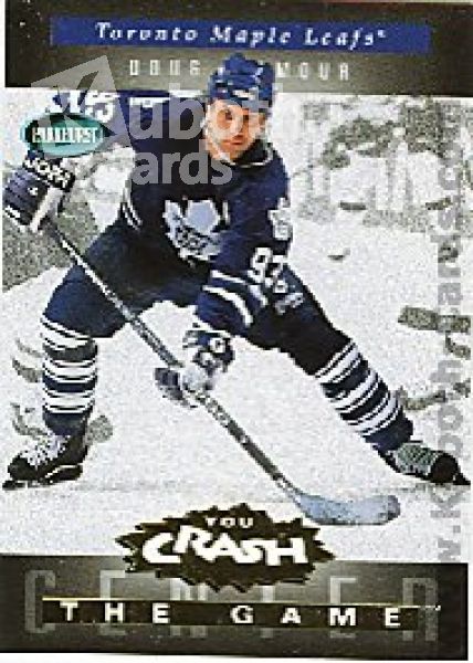 NHL 1994 / 95 Parkhurst Crash The Game Gold - No G23 - Doug Gilmour