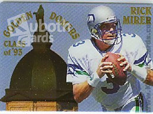 NFL 1994 Action Packed Prototypes - No RU943 - Rick Mirer