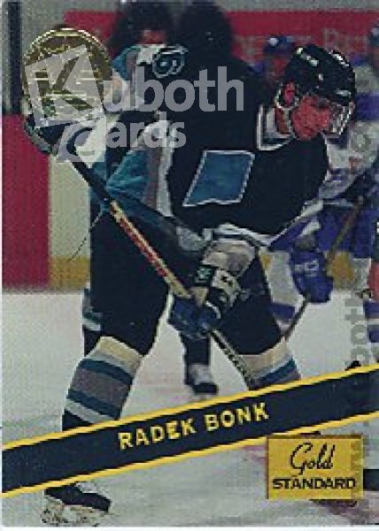 NHL 1994 Signature Rookies Gold Standard - No. 78 - Radek Bonk