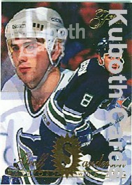 NHL 1994 / 95 Flair - No 74 - Geoff Sanderson