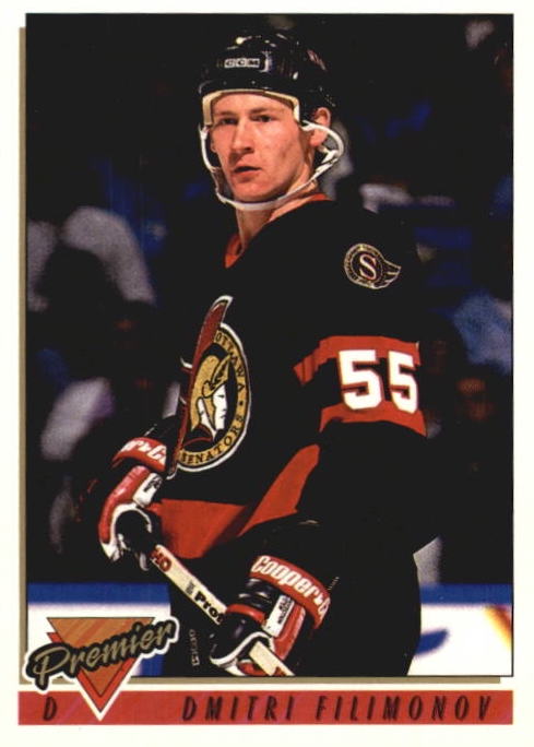 NHL 1993-94 OPC Premier - No 496 - Dmitri Filimonov