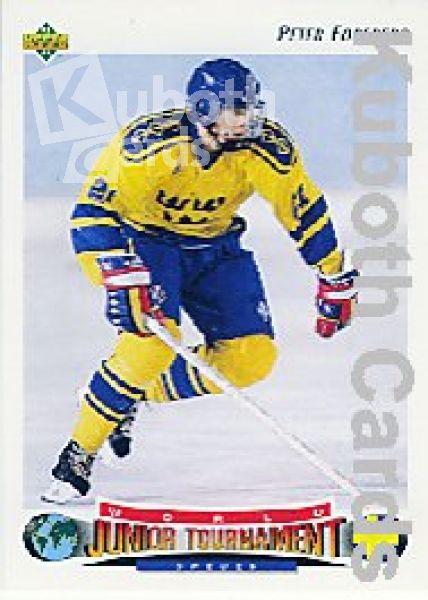 NHL 1992/93 Upper Deck - No. 235 - Peter Forsberg