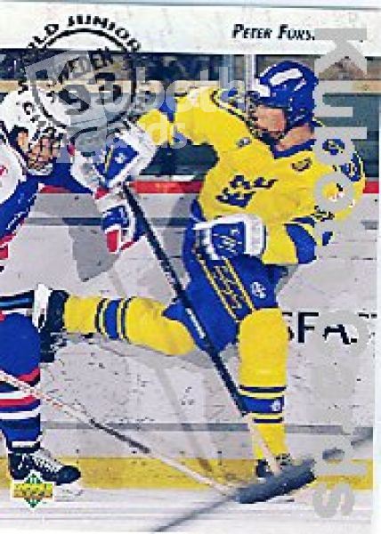 NHL 1992 / 93 Upper Deck - No 595 - Peter Forsberg