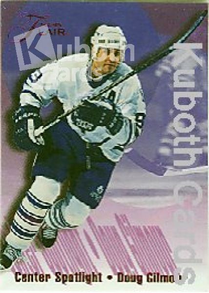 NHL 1994/95 Flair Center Spotlight - No 3 of 10 - Doug Gilmour