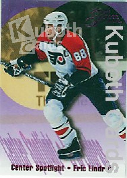 NHL 1994 / 95 Flair Center Spotlight - No 7 of 10 - Eric Lindros