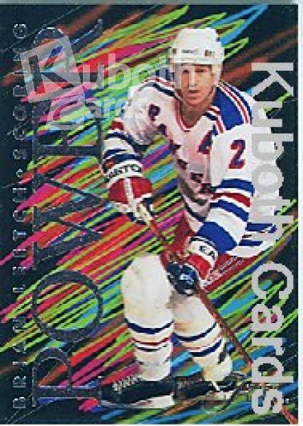 NHL 1994 / 95 Flair Scoring Power - No 5 of 10 - Brian Leetch