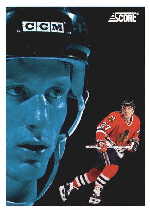 NHL 1992 / 93 Score - No 499 - Jeremy Roenick