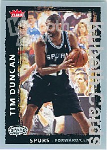 NBA 2008 / 09 Fleer - No 116 - Tim Duncan