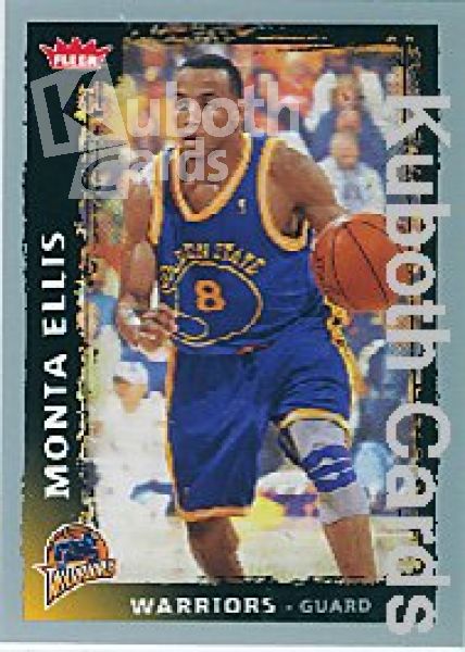 NBA 2008 / 09 Fleer - No 157 - Monta Ellis