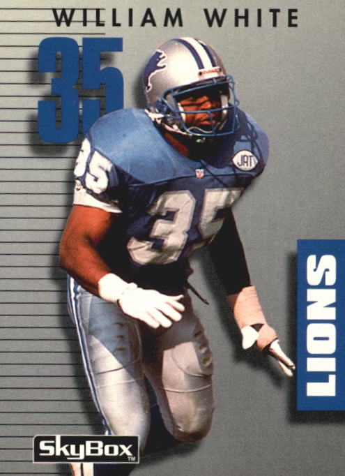 NFL 1992 SkyBox Prime Time - No 049 - William White