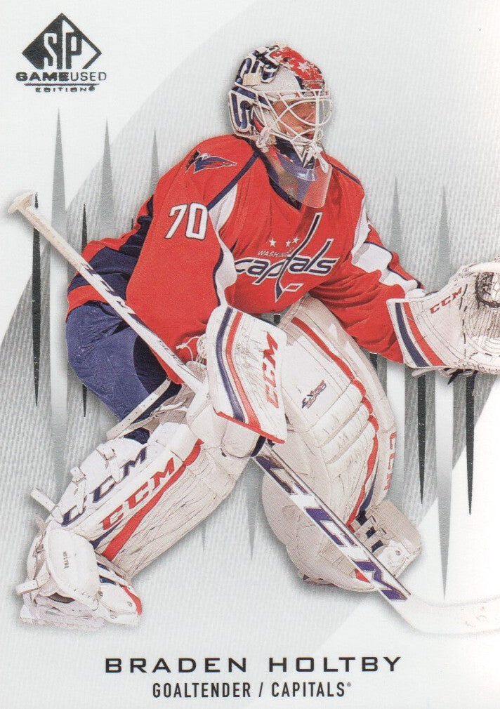 NHL 2013-14 SP Game Used - No 4 - Braden Holtby