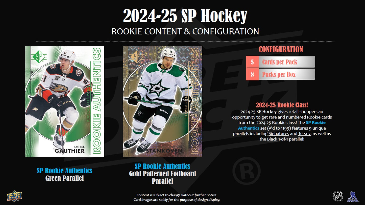 NHL 2024-25 SP Mass Blaster Box
