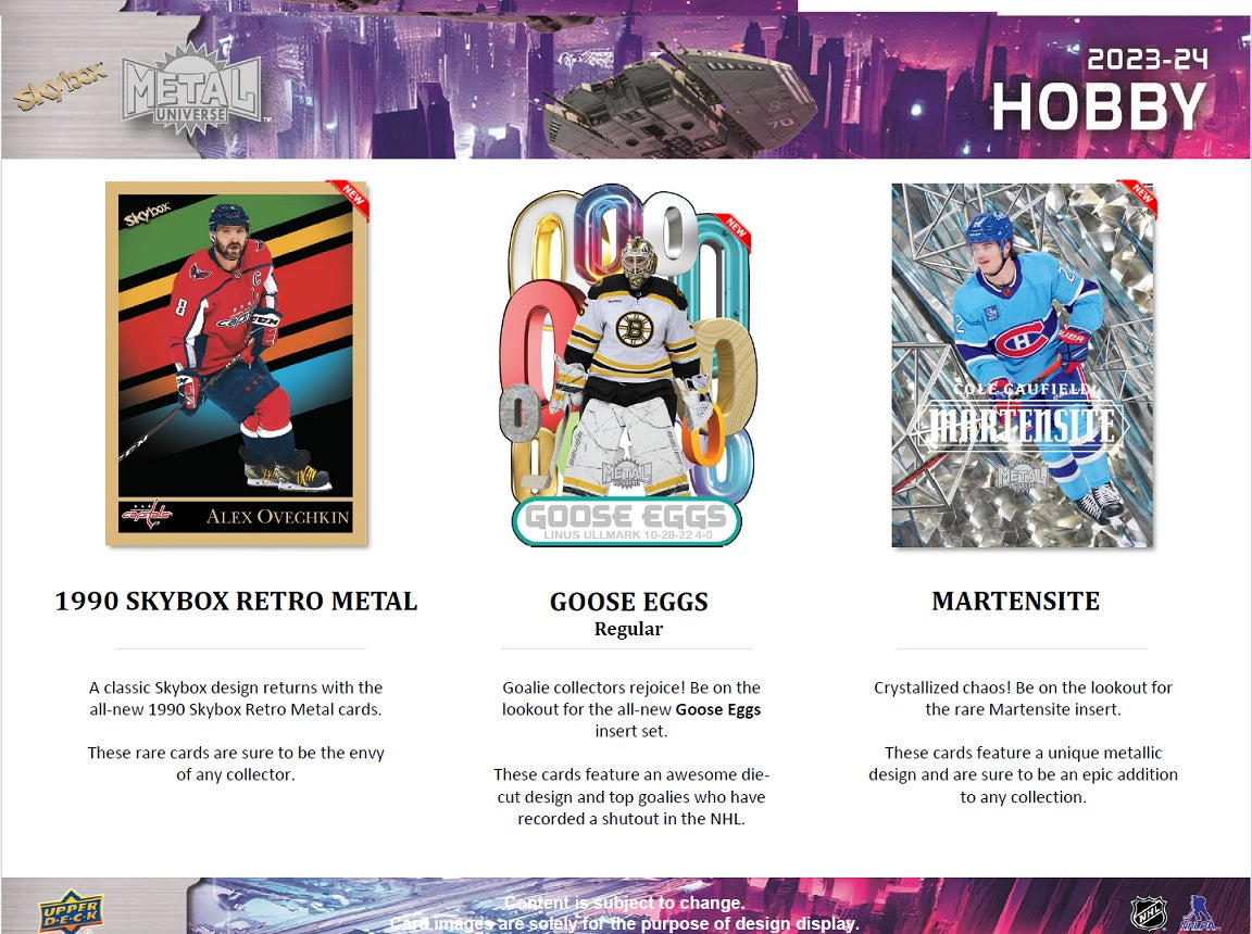 NHL 2023-24 Metal Universe Hobby