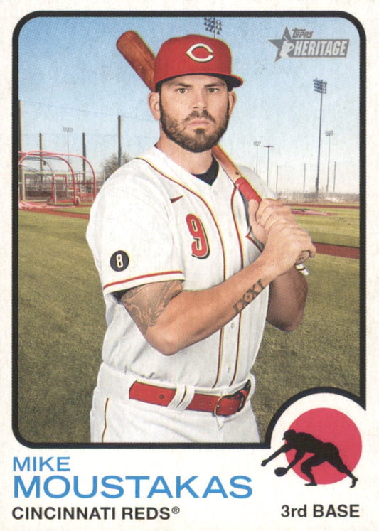 MLB 2022 Topps Heritage - No 4 - Mike Moustakas