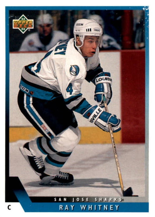 NHL 1993 / 94 Upper Deck - No 4 - Ray Whitney