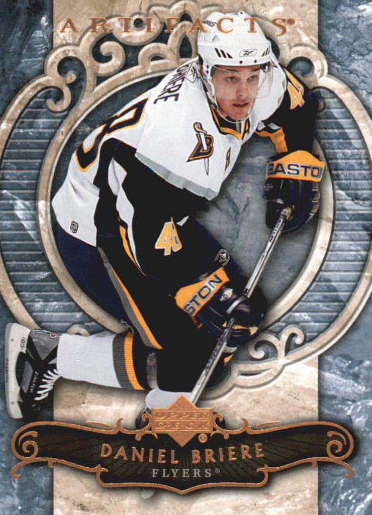 NHL 2007-08 Artifacts - No 4 - Daniel Briere