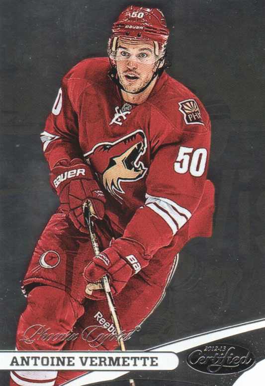 NHL 2012-13 Certified - No 50 - Antoine Vermette