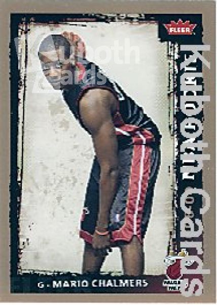 NBA 2008 / 09 Fleer - No 231 - Mario Chalmers