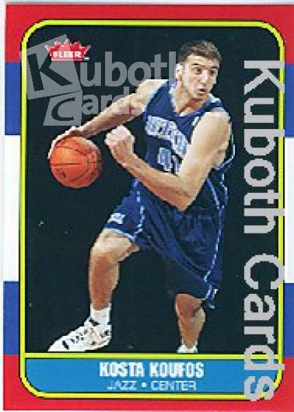 NBA 2008 / 09 Fleer 1986-87 Rookies - No 86R-183 - Kosta Koufos