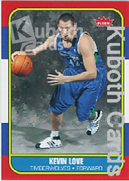 NBA 2008 / 09 Fleer 1986-87 Rookies - No 86R-167 - Kevin Love