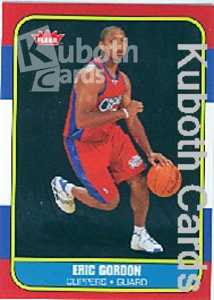 NBA 2008-09 Fleer 1986-87 Rookies - No 86R-168 - Eric Gordon