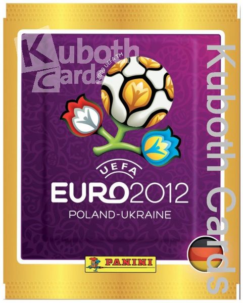 Football 2012-13 Panini European Championship Poland/Ukraine Sticker Display