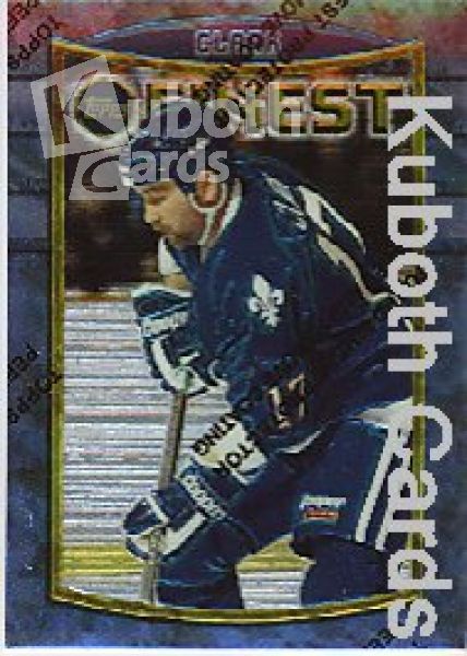 NHL 1994/95 Finest - No 103 - Wendel Clark