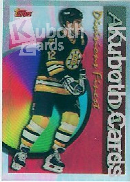 NHL 1994/95 Finest Division's Finest Clear Cut - No 3 - Oates