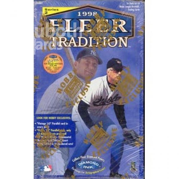 MLB 1998 Fleer Tradition Series 2 - Box