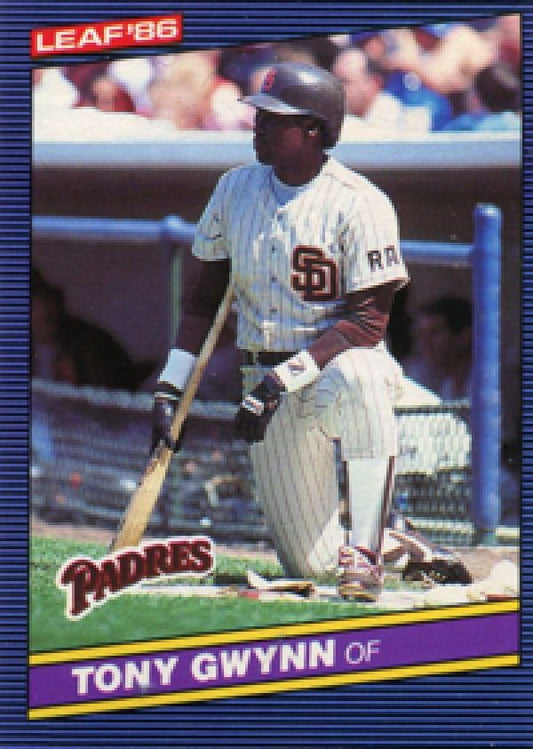 MLB 1986 Leaf/Donruss - No. 41 - Tony Gwynn