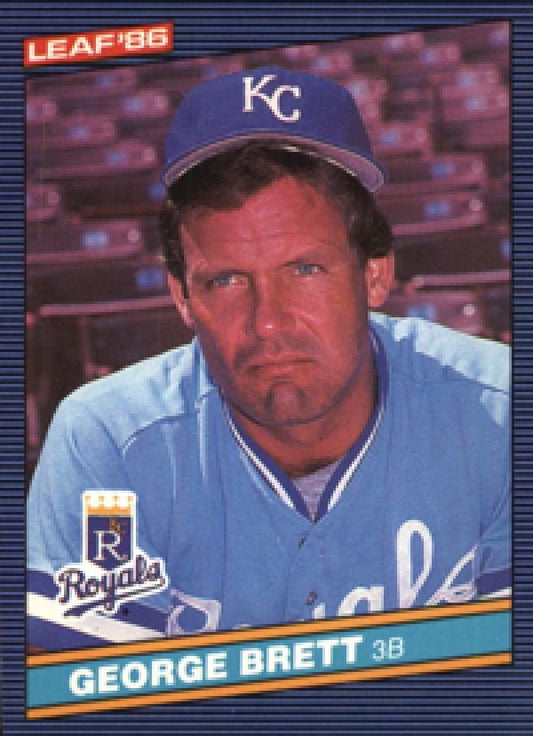 MLB 1986 Leaf/Donruss - No. 42 - George Brett